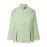 [Wedding & Party] Plus Size, ZANZEA Women's Plus Size Elegant Lace Patchwork Blouse - 3/4 Sleeve Wedding & Party Shirt with Front Button Closure, /Korean Inspired A-Line Lightweight Top, Machine Washable Golden Lace Jacket-like Blouse for Year-Round