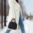 Plus Size - Women'S Plush Fleece Coat - Elegant Hooded Winter Jacket with Double-Breasted Front Closure, Soft Plush Collar & Full-Length Zipper
