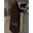 Plus Size, Women's Plus Size Oversized Double-Breasted Lapel Coat - Long Maxi Length Brown Trench Coat with H-Line Silhouette, Notch Collar & Drape Shoulder Sleeves, Elegant Winter Jacket for, Travel, Casual (All-Season, Tailored Loose Fit)